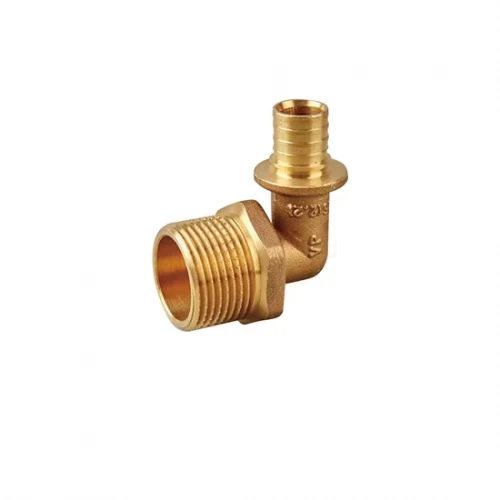 Уголок аксиальный наружный 25×3/4″M латунный Ver-pro VRP254LM