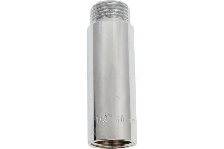 Удлинитель НВ 3/4" х 50 мм, хромированный Millennium NUG3450