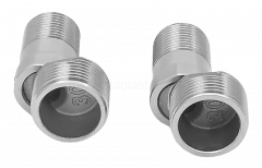 Эксцентрик для смесителя ViEiR PV47-80, телескопический, 1/2" x 3/4", 54-80 мм