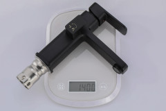 Смеситель с гигиеническим душем GANZER GZ12053-C, черный