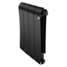 Радиатор биметаллический Royal Thermo Infinity 500 Noir Sable 4 секции, нижнее подключение VR80