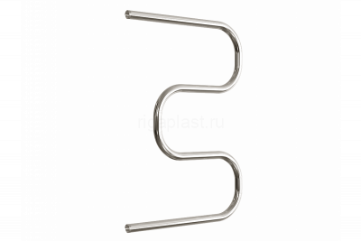 Водяной полотенцесушитель «M» без полочки, вакуумное - золотой хром, (3/4") 60/40