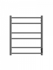 Полотенцесушитель электрический ДВИН L neo 60/50, графит, с диммером, арт. 4657795054921