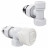 Набор термостатический осевой Royal Thermo Design 1/2" М30х1,5 (Белый)