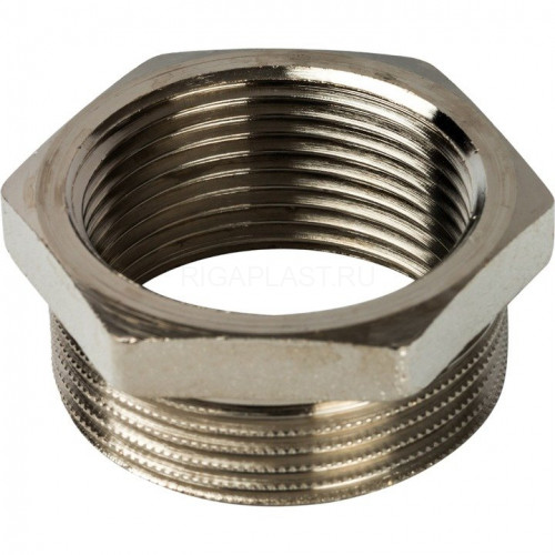 Футорка 1 1/4"х1", никелированная STOUT SFT-0029-001141