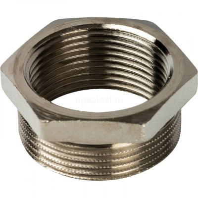 Футорка 1 1/4"х1", никелированная STOUT SFT-0029-001141
